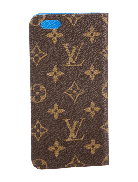 louis vuitton iphone 6 plus folio|LOUIS VUITTON Monogram iPhone 6 Plus Folio .